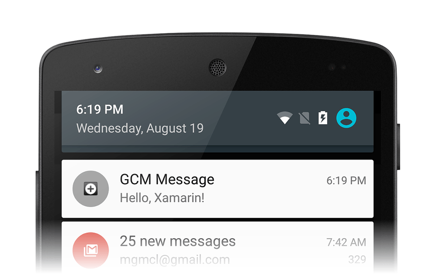Notificaciones remotas con Google Cloud Messaging Xamarin Microsoft
