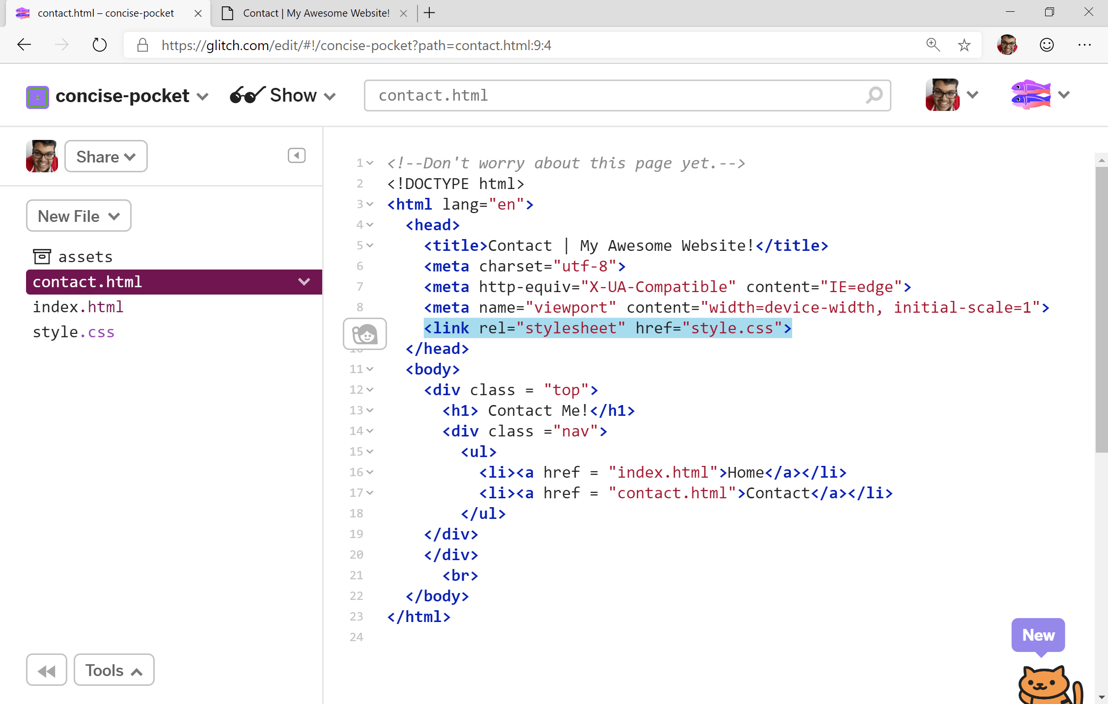 DevTools pour les débutants mise en place de CSS