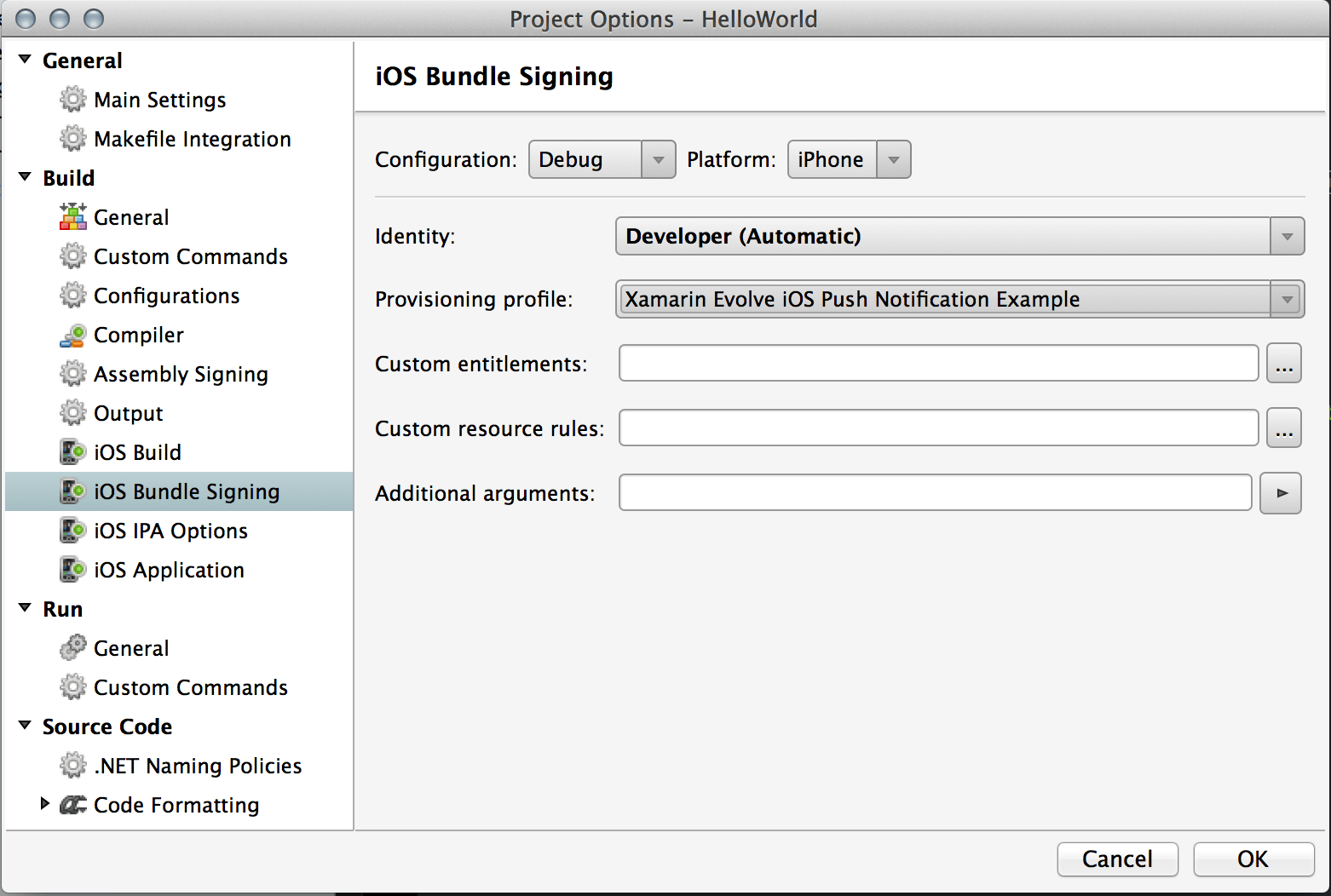 Notifications push dans iOS - Xamarin | Microsoft Docs