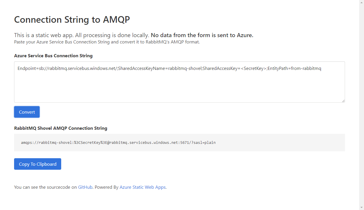 RabbitMQ integreren met Azure Service Bus Azure Service