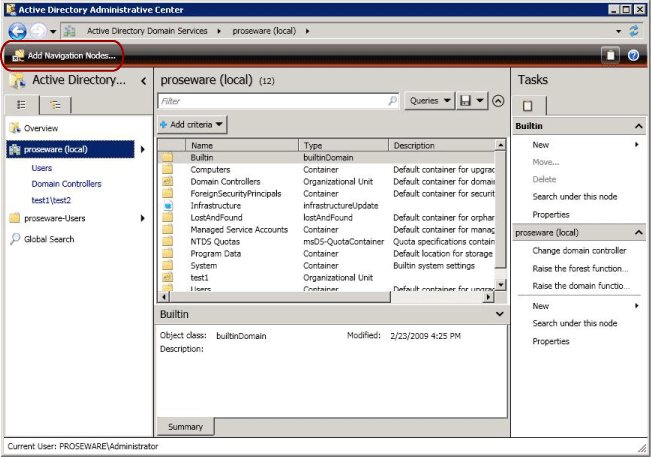 Manage Different Domains in Active Directory