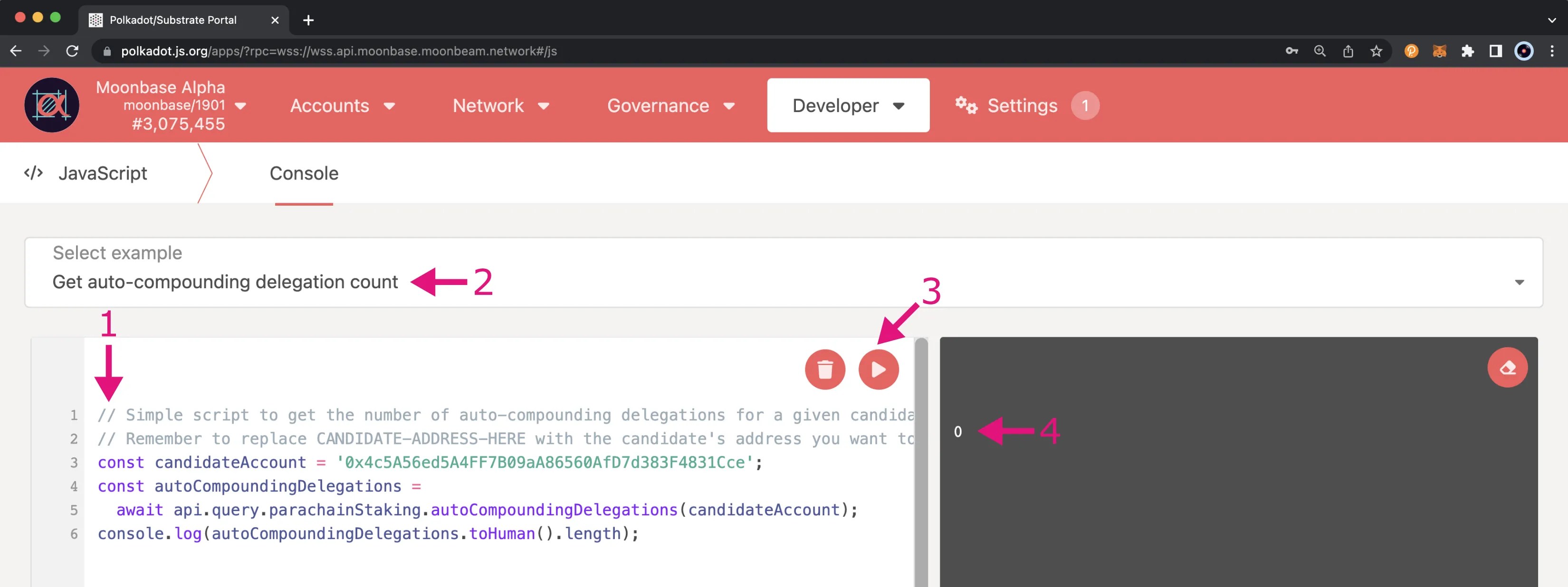 How to Stake your MOVR & GLMR Tokens Moonbeam Docs