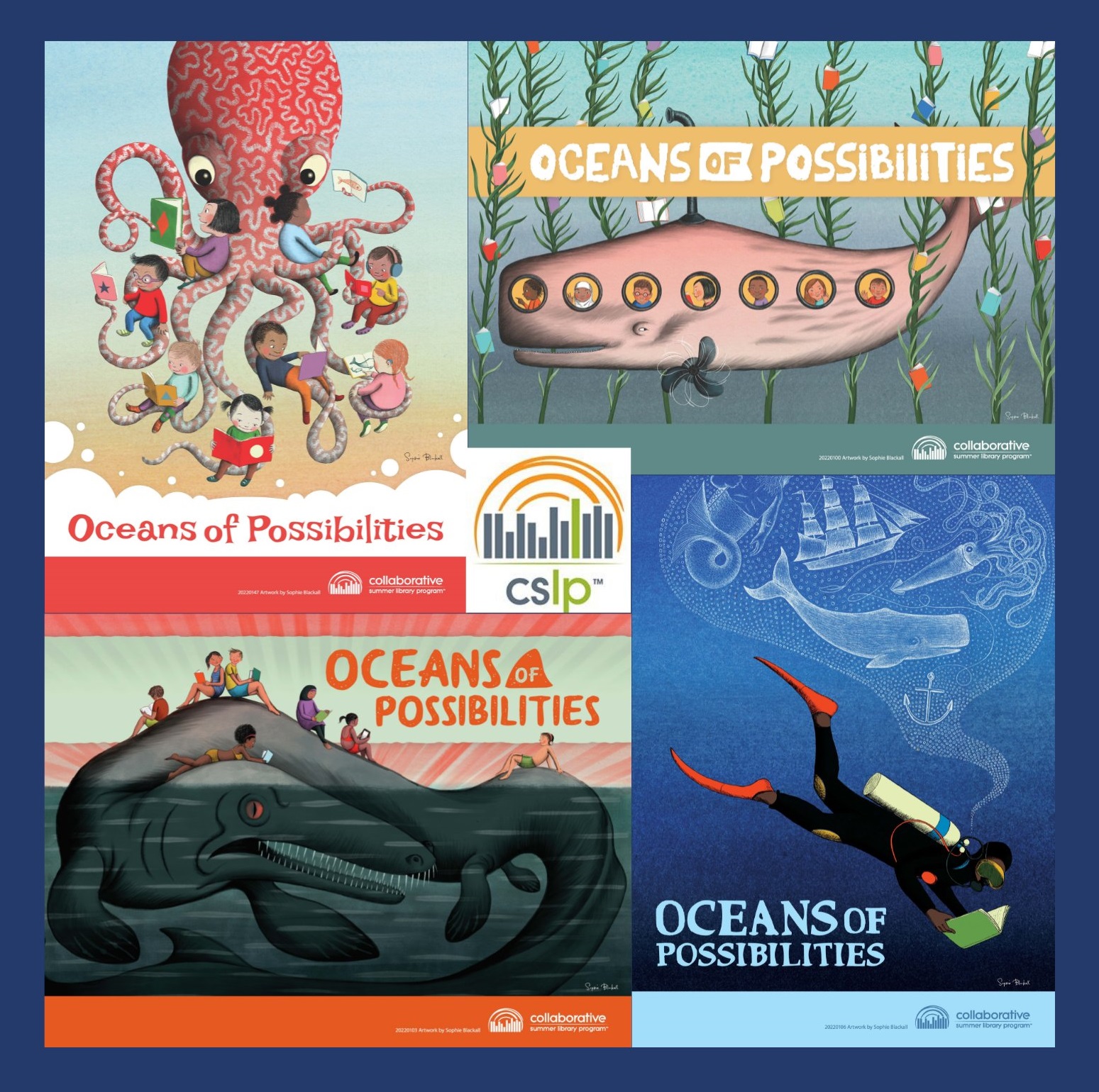 Collaborative Summer Reading 2022 2022 Summer Reading: Oceans Of Possibility!