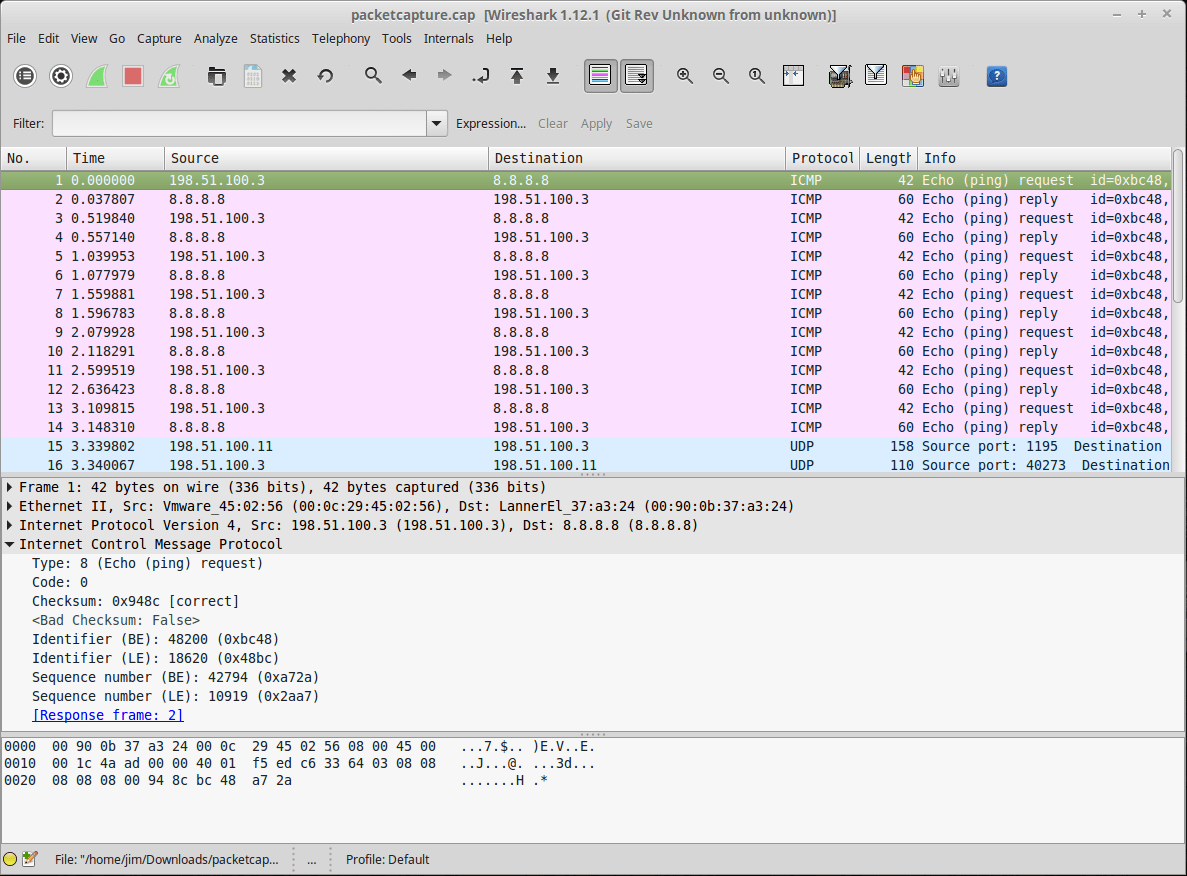 How to check udp packet loss on pcap wireshark perarticle