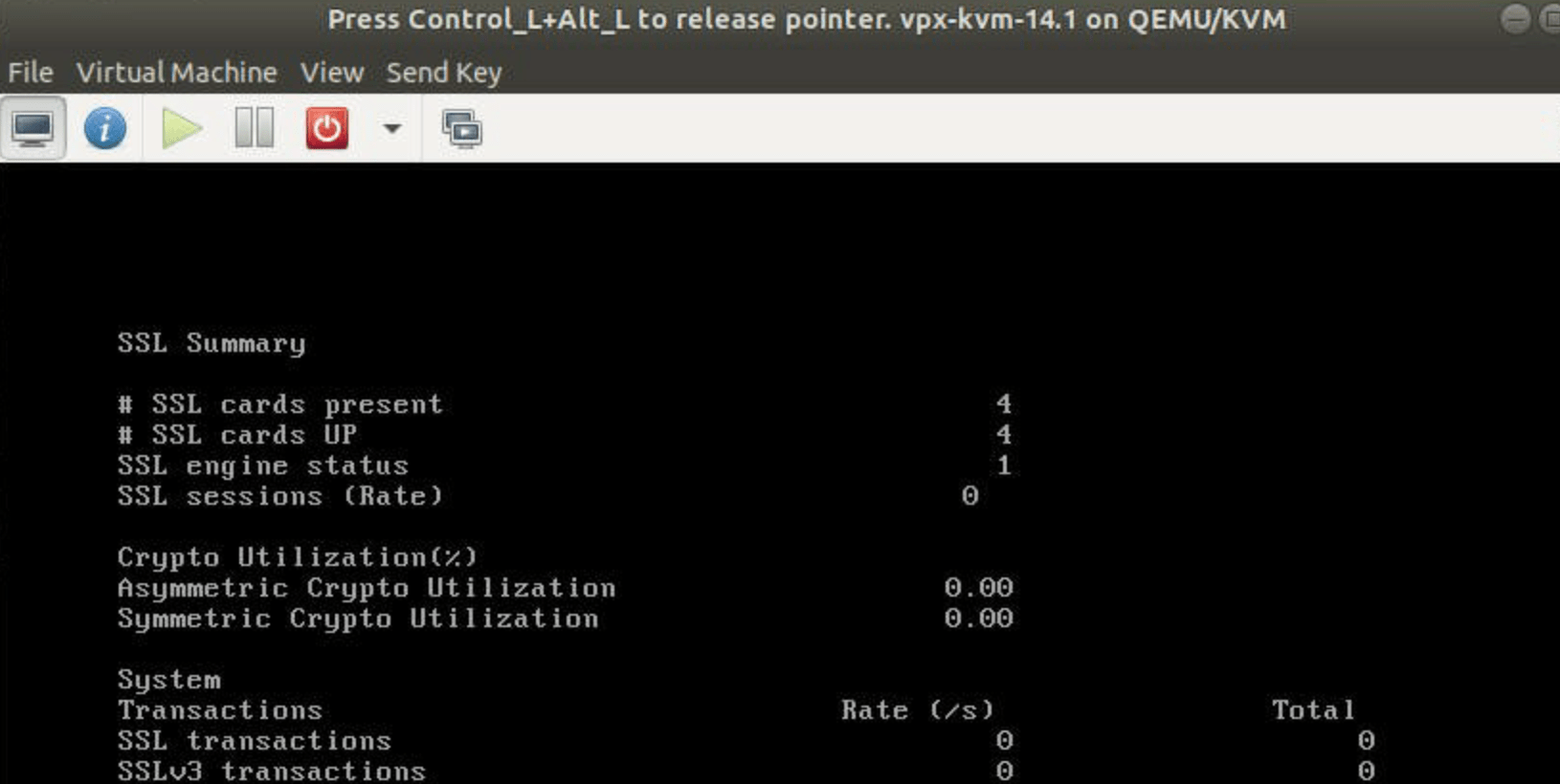 Configure a NetScaler VPX on the KVM hypervisor to use Intel QAT for