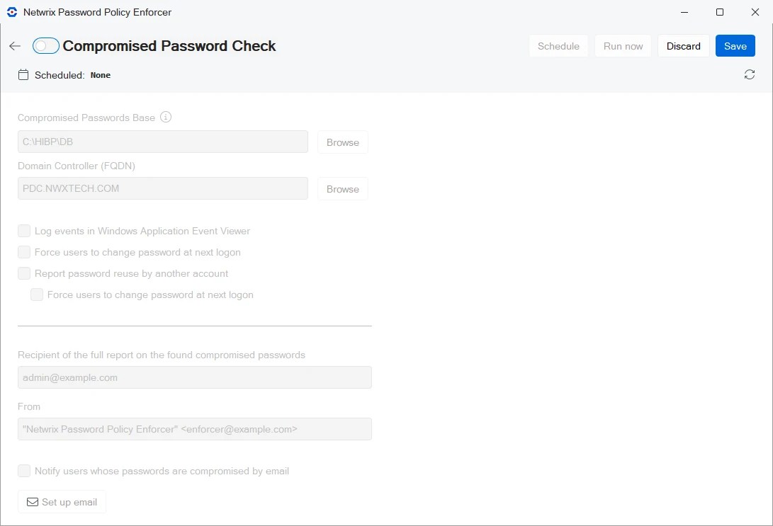 Compromised Password Check Netwrix Product Documentation