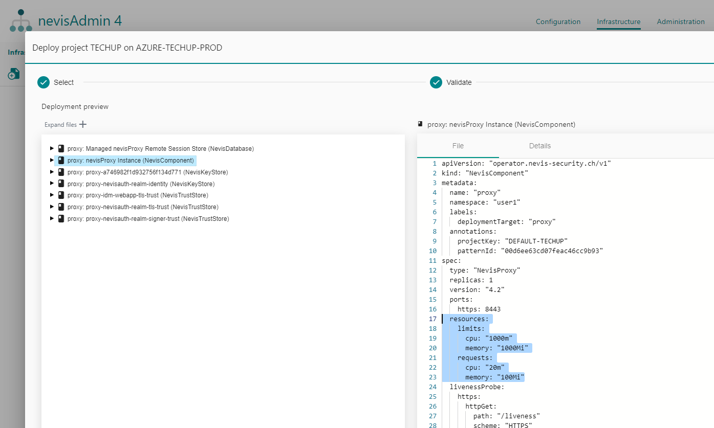 Infrastructure Inventory YAML file format Nevis documentation
