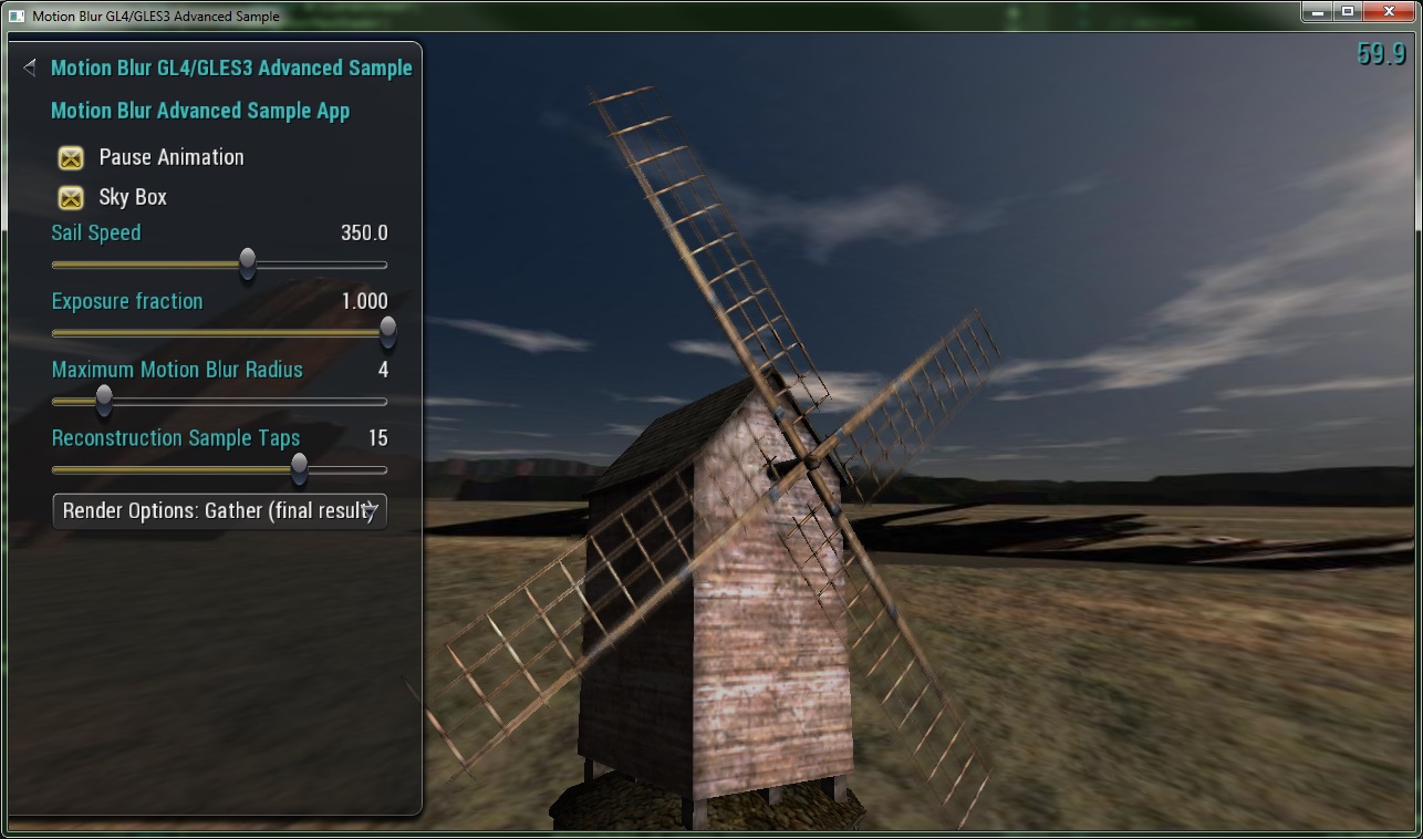 OpenGL Graphics and Compute Samples