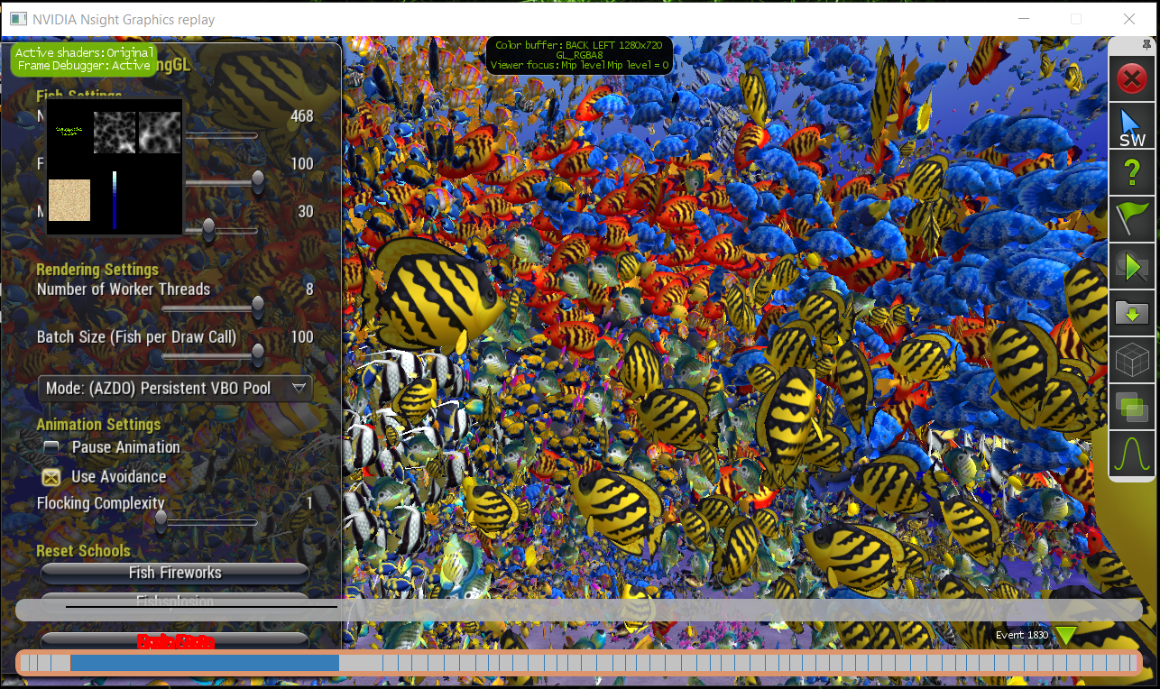 OpenGL Frame Debugging