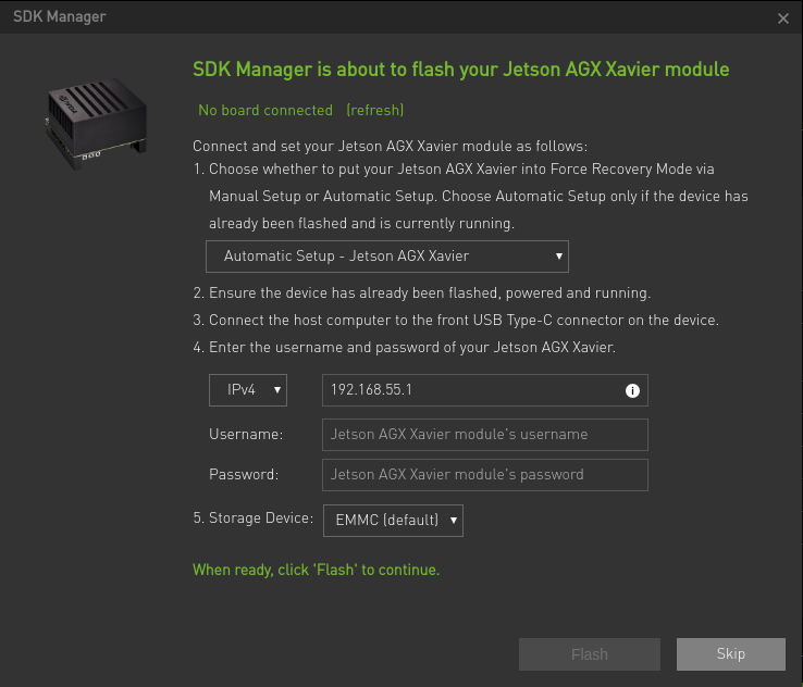 Install Jetson Software with SDK Manager NVIDIA SDK Manager