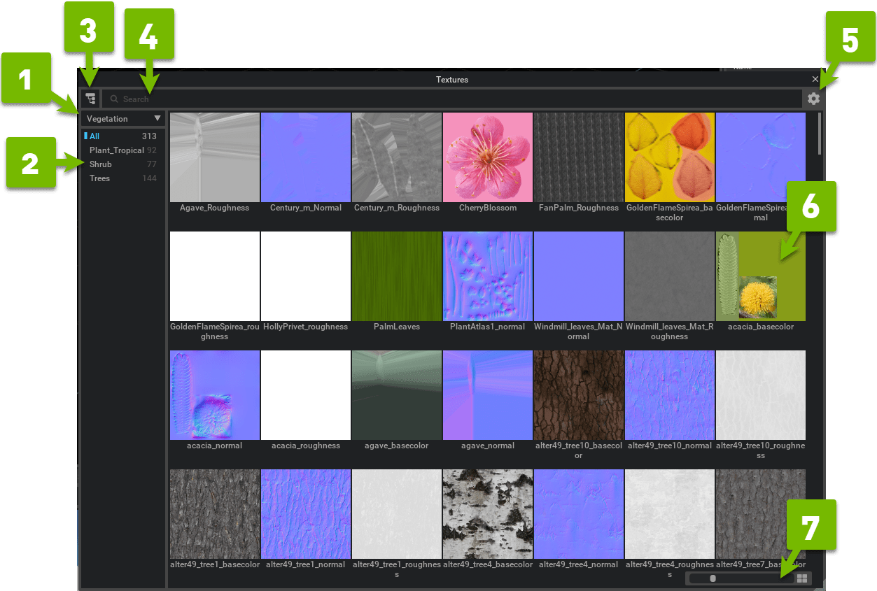 Texture Browser — Omniverse Extensions latest documentation