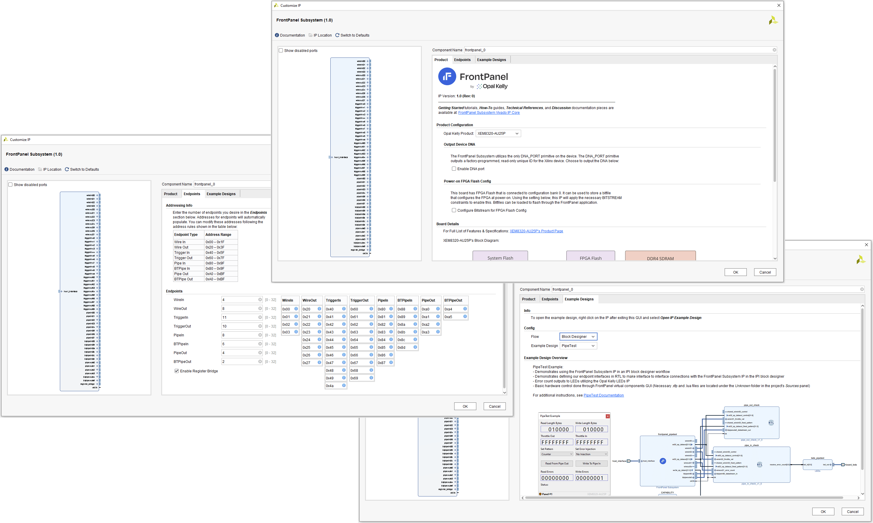 Vivado IP Core Opal Kelly Documentation Portal