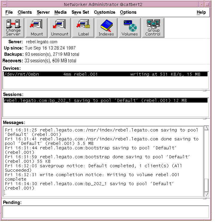 Backup and Restore Operations