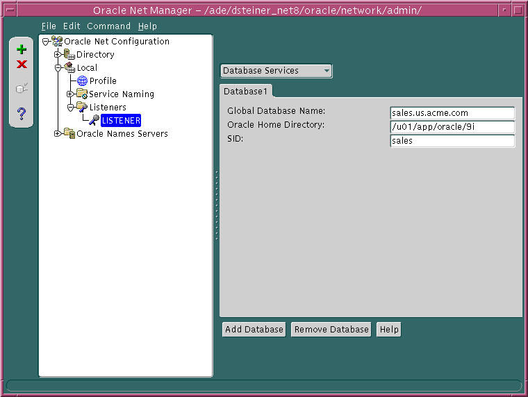 Configuring and Administering the Listener
