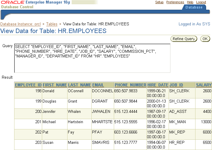 Oracle Table Column Names Starting With A Number