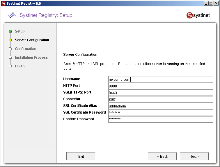 Server Configuration