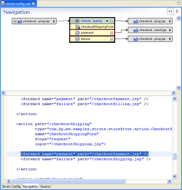 Struts Configuration Editor