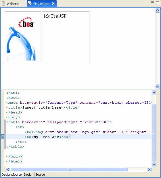 JSP Tutorial Step 2 Create the Contents of the JSP File