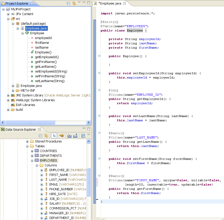 ObjectRelational Mappings Annotating Java Classes