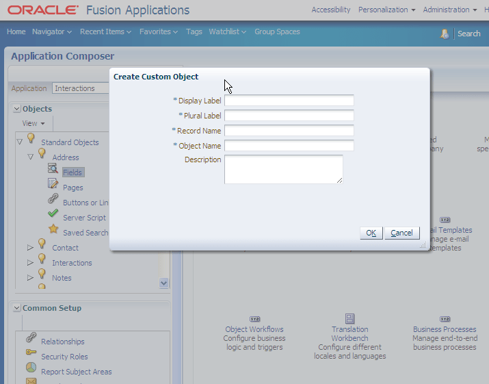 Customizing and Extending Oracle Fusion Applications 11g Release 1