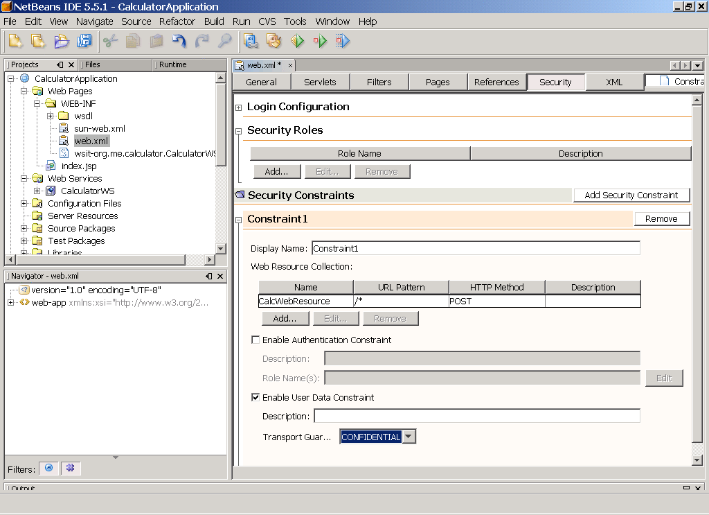 To Configure SSL for Your Application (The WSIT Tutorial)