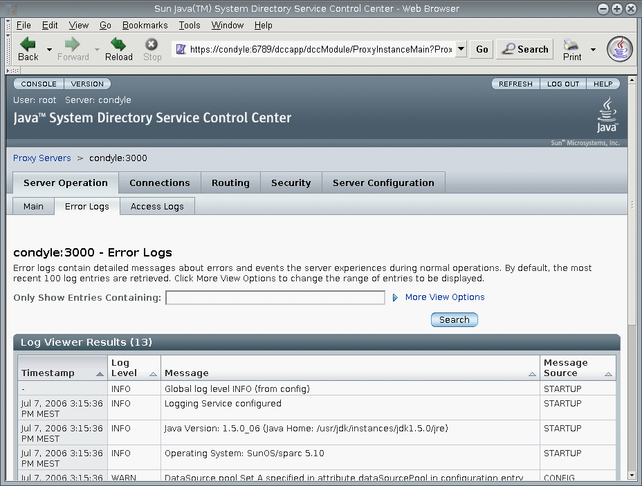 Chapter 27 Directory Proxy Server Logging (Sun Java System Directory