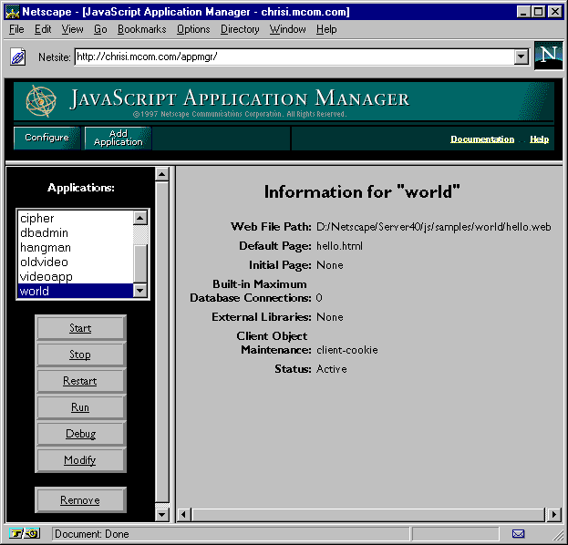 ServerSide JavaScript Guide