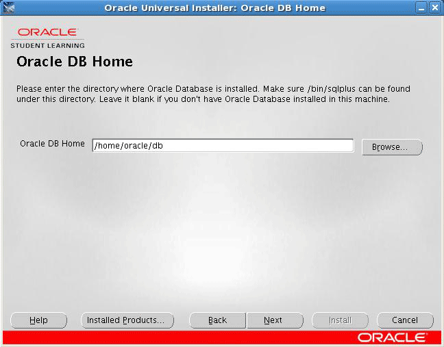 Installation Tasks