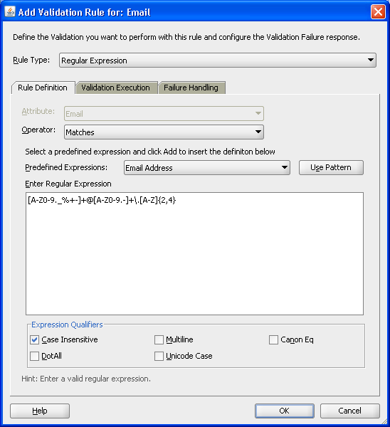 Defining Validation and Business Rules Declaratively