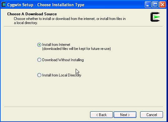 Installing Cygwin and Starting the SSH Daemon