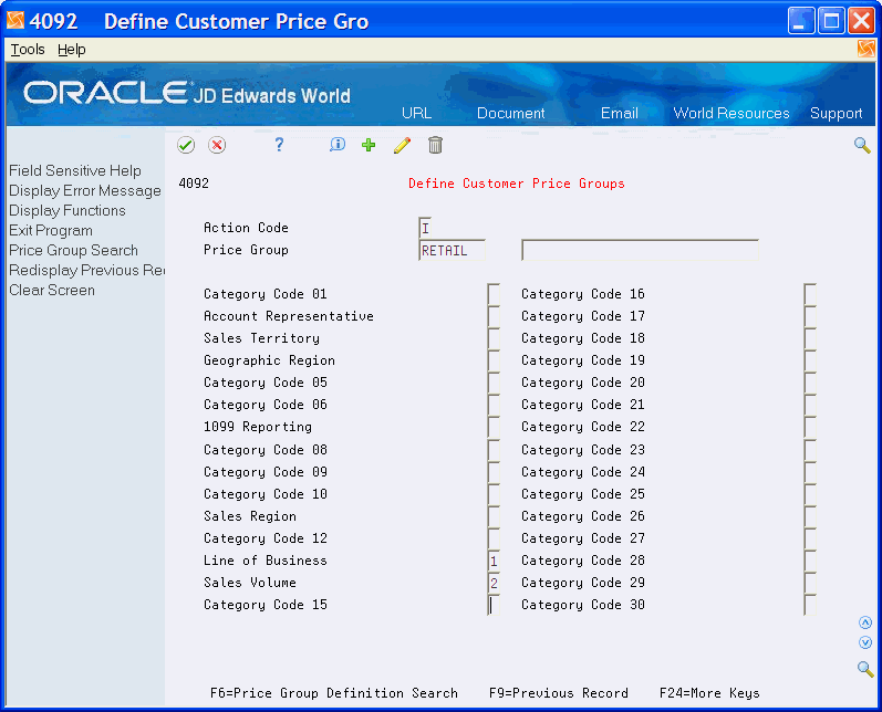 Reviewing Base Pricing