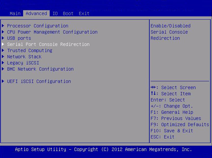 BIOS Setup Utility Screens Sun Server X48 Service Manual