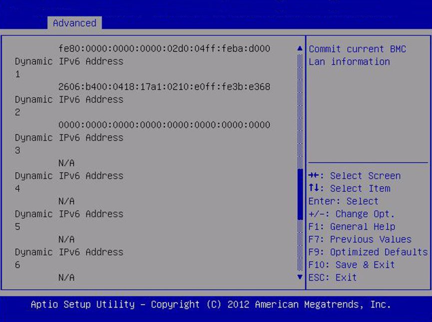 BIOS Setup Utility Screens Sun Server X48 HTML Documentation Collection
