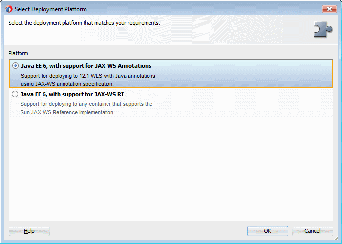 Oracle JDeveloper 12c（12.1.2）チュートリアル JDeveloperでのサービスの構築と使用