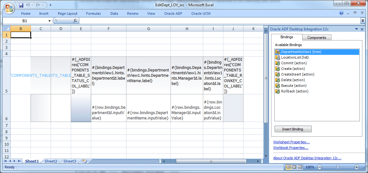 Oracle JDeveloper 12c (12.1.3) Tutorials Getting Started with ADF