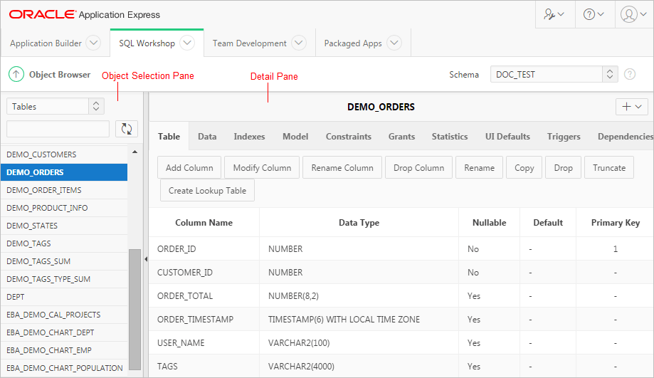 How To Modify Table Name In Oracle