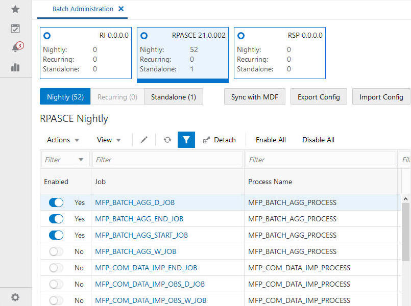 RPASCE Batch Schedule with POM