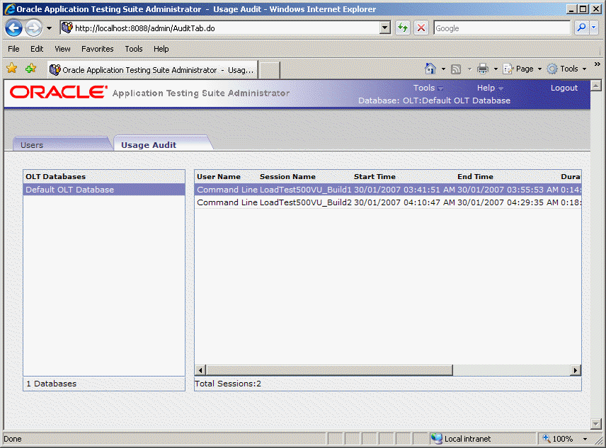 Oracle Application Testing Suite Basics