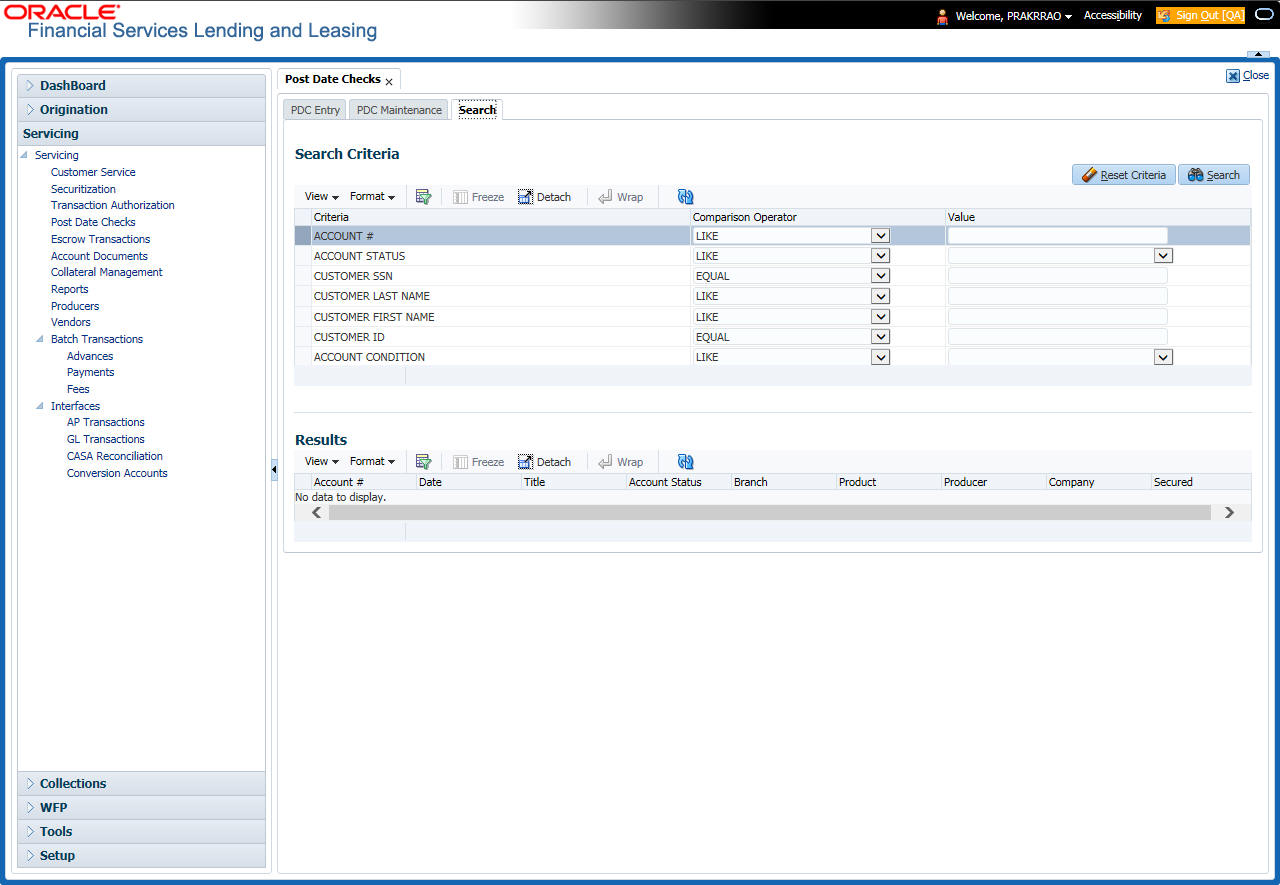 7. Post Dated Cheques (PDC) Management