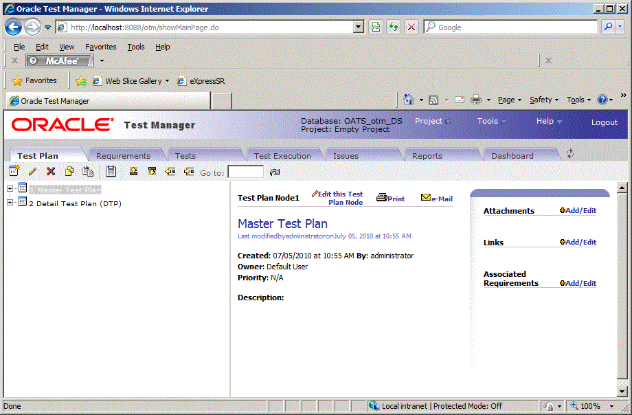 Oracle Test Manager Tutorial