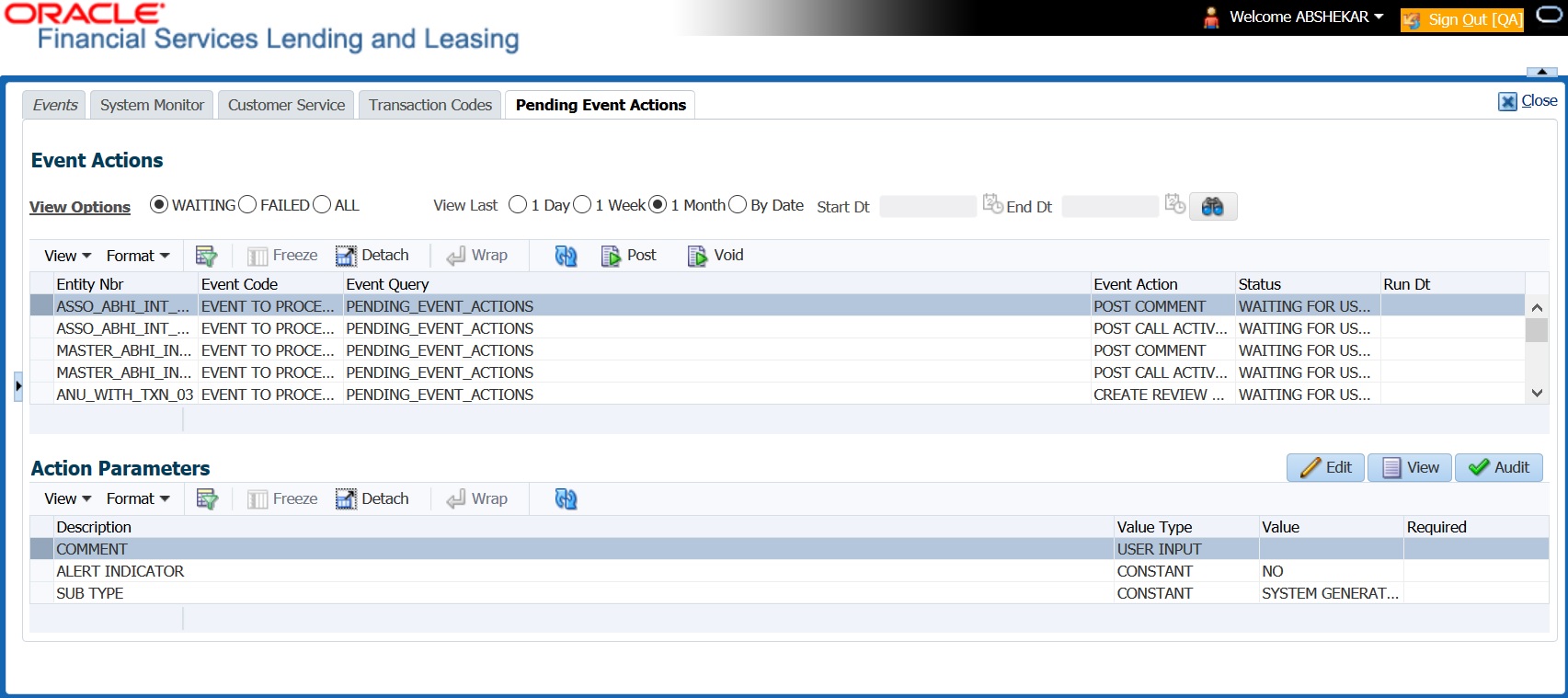 Oracle Financial Services Lending and Leasing