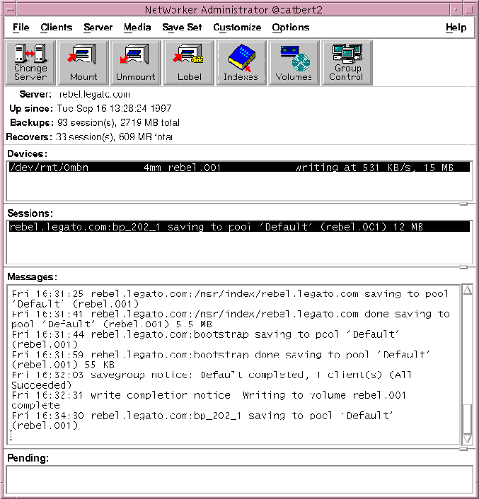 Backup and Restore Operations