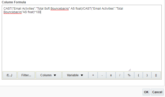 Creating columns with custom formulas
