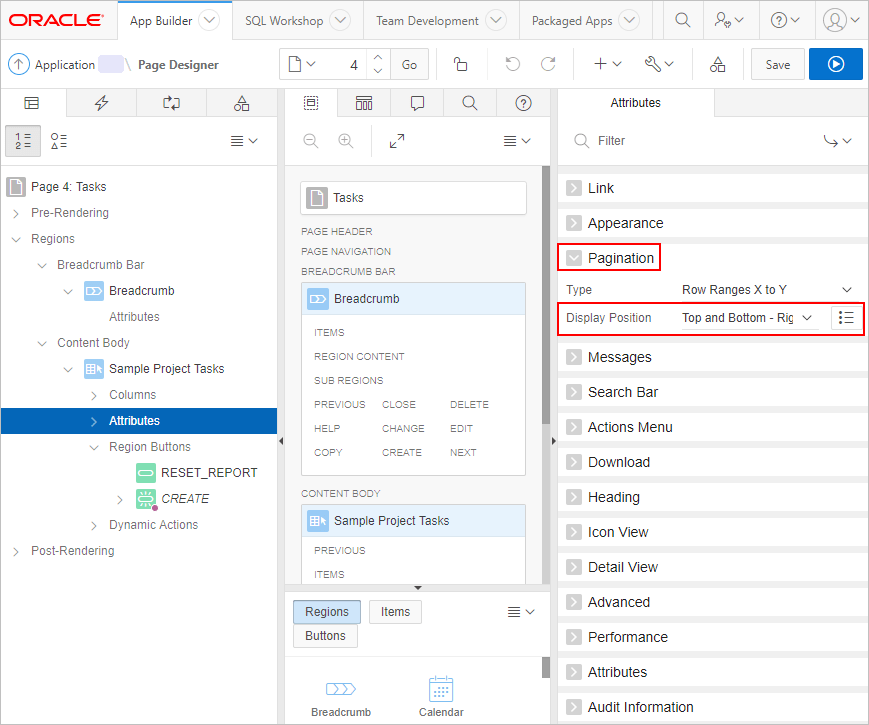 Oracle Application Express 18 Customizing an Interactive Report as a
