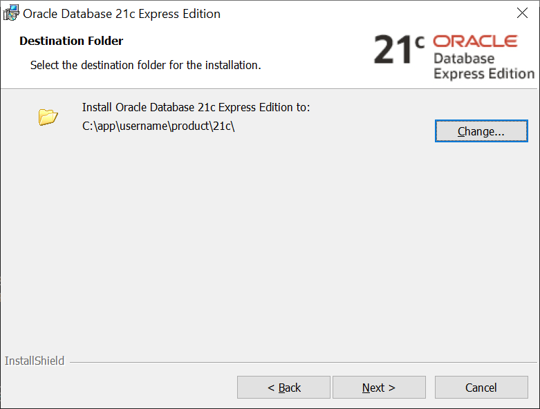 Installing Oracle Database XE