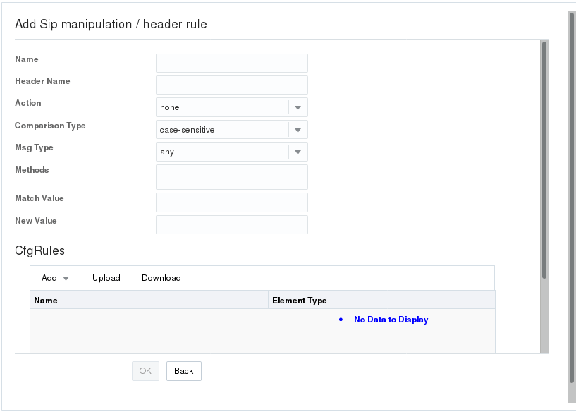 SIP Header Manipulation