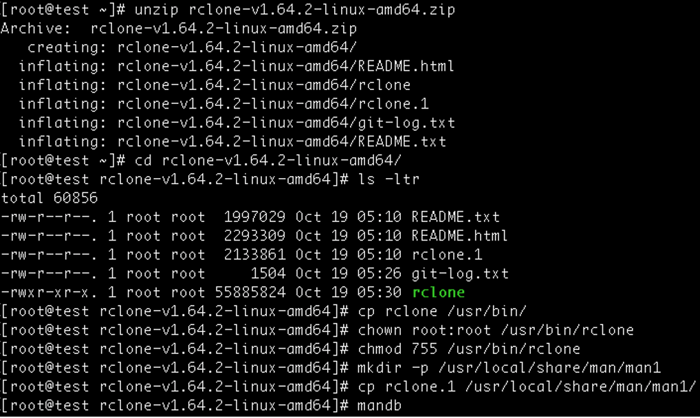 Migrate Data to Oracle Cloud Infrastructure Object Storage Using Rclone