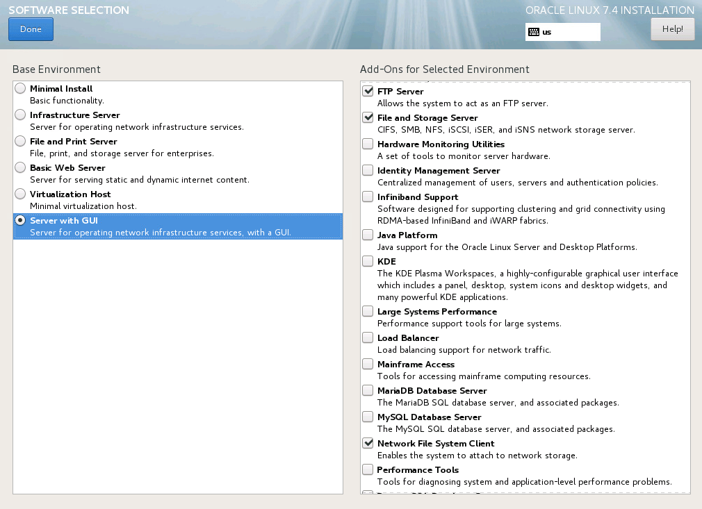 Installing Oracle Linux Manually