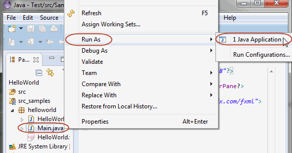 Using JavaFX Scene Builder with Java IDEs Using Scene Builder with
