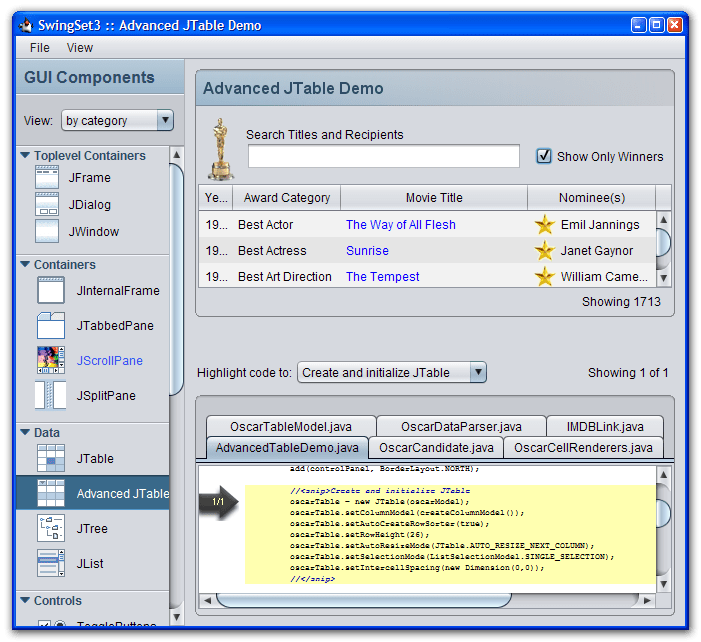Nimbus Look and Feel (The Java™ Tutorials > Creating a GUI With JFC